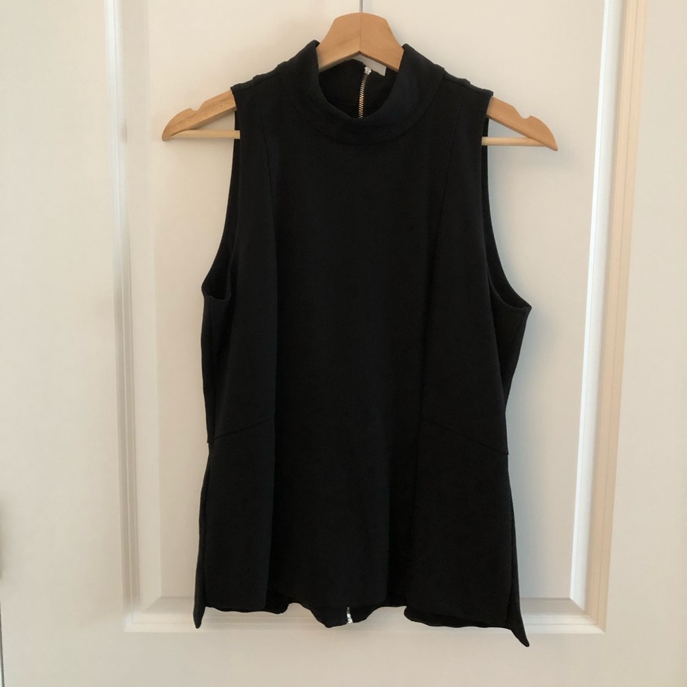 WHBM Sleeveless Peplum Top Sz 10